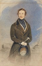 Portrait of Prince Albert (1819-1861) , c 1840. Creator: Drummond, William (active 1800-1850).