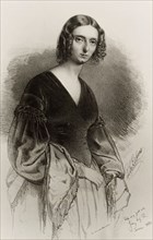 Portrait of Jane Wilhelmina Stirling (1804-1859), 1842. Creator: Eichens, Philipp Hermann (1813-1886).