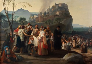 The Refugees of Parga (I Profughi di Parga), 1831. Creator: Hayez, Francesco (1791-1882).