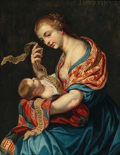 The Tiburtine Sibyl, First third of 17th cen. Creator: Hoecke, Jan van den (1611-1651).