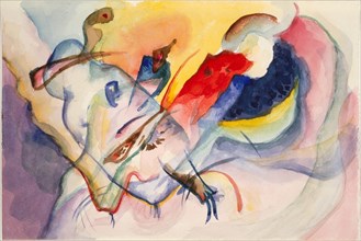 Untitled, 1915. Creator: Kandinsky, Wassily Vasilyevich (1866-1944).