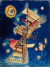 Dunkle Kühle (Dark Freshness), 1927. Creator: Kandinsky, Wassily Vasilyevich (1866-1944).