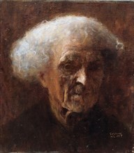 Portrait of an old man, 1896. Creator: Klimt, Gustav (1862-1918).