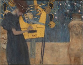 The Music, 1895. Creator: Klimt, Gustav (1862-1918).