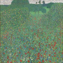 Poppy Field, 1907. Creator: Klimt, Gustav (1862-1918).