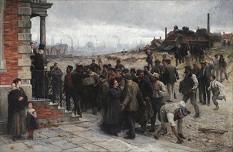 The Strike, 1886. Creator: Köhler, Robert (1850-1917).