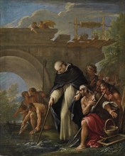 The Celebration Miracle of Saint Vincent Ferrer, Second Half of the 17th cen. Creator: Lauri, Filippo (1623-1694).