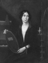 Portrait of Marceline Desbordes-Valmore (1786-1859). Creator: Ledru, Hilaire (1769-1840).