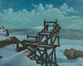 The ore lift in Kiruna. Creator: Lindh, Bror (1877-1941).