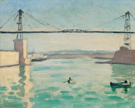 Marseille, le Pont transbordeur, c 1916. Creator: Marquet, Pierre-Albert (1875-1947).