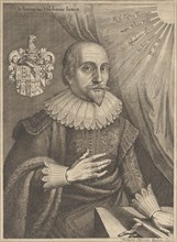 Portrait of Robert Fludd (1574-1637), 1626. Creator: Merian, Matthäus, the Elder (1593-1650).