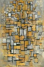 Tableau No. 1, 1913. Creator: Mondrian, Piet (1872-1944).