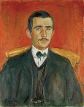 Portrait of Herbert Esche, 1905. Creator: Munch, Edvard (1863-1944).