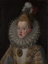 Portrait of Margaret of Austria (1584-1611). Creator: Pantoja de la Cruz, Juán (1553-1608).