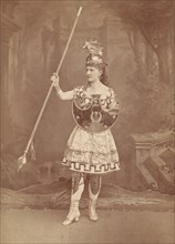 Polina (Pelagea) Karpakova (1845-1920) as Queen Nisia in the ballet "Le Roi Candaule"..., c 1870. Creator: Photo studio Marian Konarsky, Moscow  .