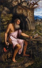 Penitent Saint Jerome, 1516-1517. Creator: Romanino, Gerolamo (1485/6-1566).