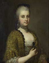 Portrait of Archduchess Maria Christina of Austria (1742-1798), Duchess of Teschen, 1765. Creator: Schmidely, Daniel (1705-1780).