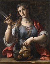 Judith with the Head of Holofernes, c 1605. Creator: Turchi, Alessandro (1578-1649).