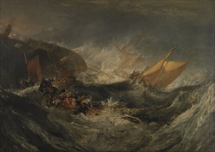 The Wreck of a Transport Ship, c 1810. Creator: Turner, Joseph Mallord William (1775-1851).