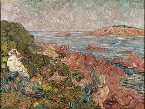 The coast at Anthéor  , 1900s. Creator: Valtat, Louis (1869-1952).