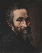 Portrait of Michelangelo Buonarroti, Second half of the16th cen. Creator: Venusti, Marcello (1512/15-1579).