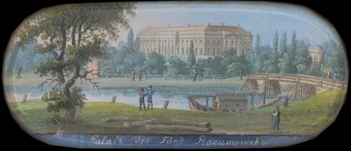 The Palais Rasumofsky in Vienna. Creator: Wigand, Balthasar (1770-1846).