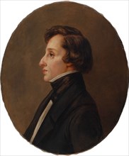 Portrait of Frédéric Chopin. Creator: Winterhalter, Franz Xavier (1805-1873).