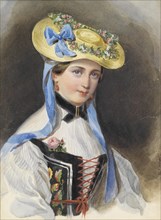 Princess Liechtenstein in costume, 1845. Creator: Winterhalter, Franz Xavier (1805-1873).