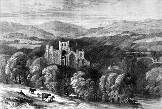 Melrose Abbey, 1871. Creator: William James Palmer.