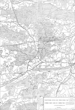 The Autumn Campaign: plan of the country round Aldershott, 1871. Creator: Crane.