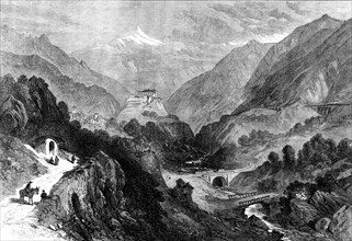 The Dora Valley, Mont Cenis Railway, 1871. Creator: Unknown.