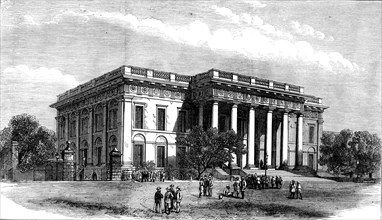 The Courthouse at Calcutta, 1871. Creator: Unknown.