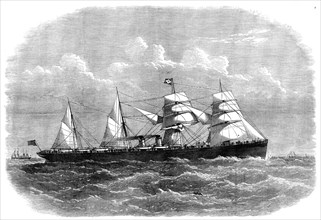 The new steam-ship Egypt, 1871. Creator: Unknown.