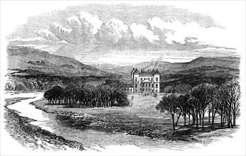 Duff House, near Banff, the seat of the Earl of Fife, 1871. Creator: Unknown.