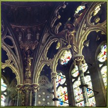 St Mary's Church, Studley Royal, Harrogate, North Yorkshire, 1979. Creator: Ian Mesnard Parsons.