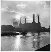 Battersea Power Station, Cringle Street, Battersea, Wandsworth, Greater London Authority, 1960-1975. Creator: Leonard Robin Mattock.