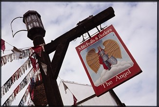 The Angel Public House, Load Street, Bewdley, Wyre Forest, Worcestershire, 1977. Creator: Dorothy Chapman.