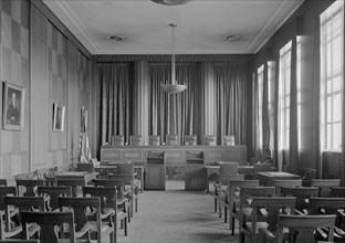 Virginia State Library & Courthouse, Richmond, Virginia, 1941. Creator: Gottscho-Schleisner, Inc.