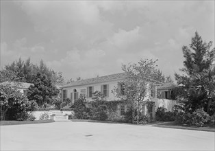 James H. McGraw, Jr., residence in Hobe Sound, Florida, 1941. Creator: Gottscho-Schleisner, Inc.