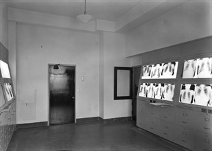 Triboro Hospital for Tuberculosis, Parsons Blvd., Jamaica, New York, 1941. Creator: Gottscho-Schleisner, Inc.