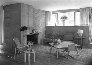 Jesse Oser, residence in Elkins Park, Pennsylvania, 1944. Creator: Gottscho-Schleisner, Inc.