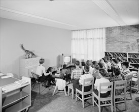 Grout Park School, Hamburg St., Schenectady, New York, 1954. Creator: Gottscho-Schleisner, Inc.