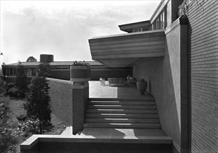 Herbert F. Johnson, Jr., Wingspread, residence in Racine, Wisconsin, 1939. Creator: Gottscho-Schleisner, Inc.