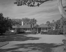 E.T. Fox, residence in Hobe Sound, Florida, 1960. Creator: Gottscho-Schleisner, Inc.