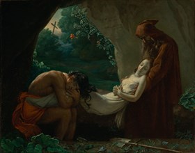 Burial of Atala, after 1808. Creator: Unknown.