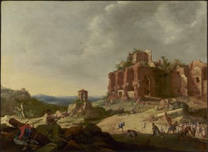 The Stoning of Saint Stephen, 1632. Creator: Bartholomeus Breenbergh.