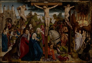 The Crucifixion, before 1450. Creator: Dreux Budé Master.