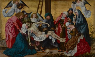 The Deposition, about 1490. Creator: Workshop of Rogier van der Weyden.