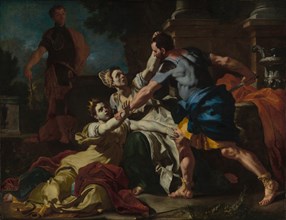 Death of Messalina, about 1704/1712. Creator: Francesco Solimena.