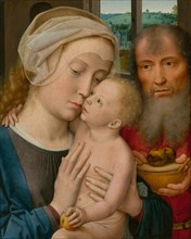 The Holy Family, about 1520. Creator: Gerard David.